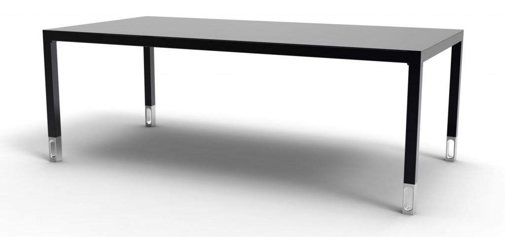 Safe Folding Table For Vitra by Jonas Trampedach